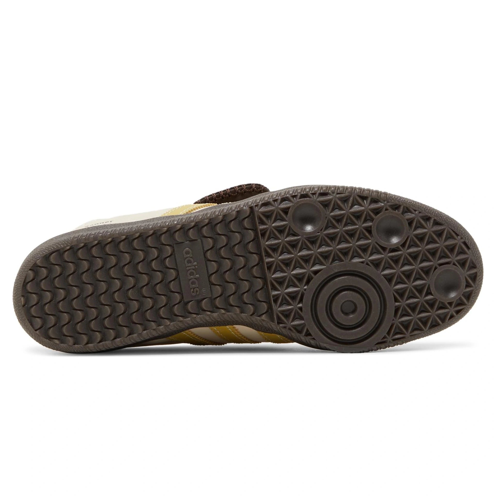 Sole view of Adidas Samba Wales Bonner Beige Yellow ID0217